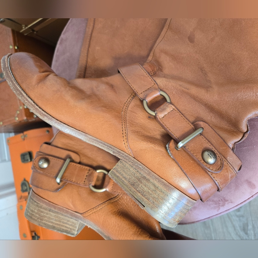 WHISKY BROWN COACH RIDING BOOTS 🐎 - Picture 5 of 16